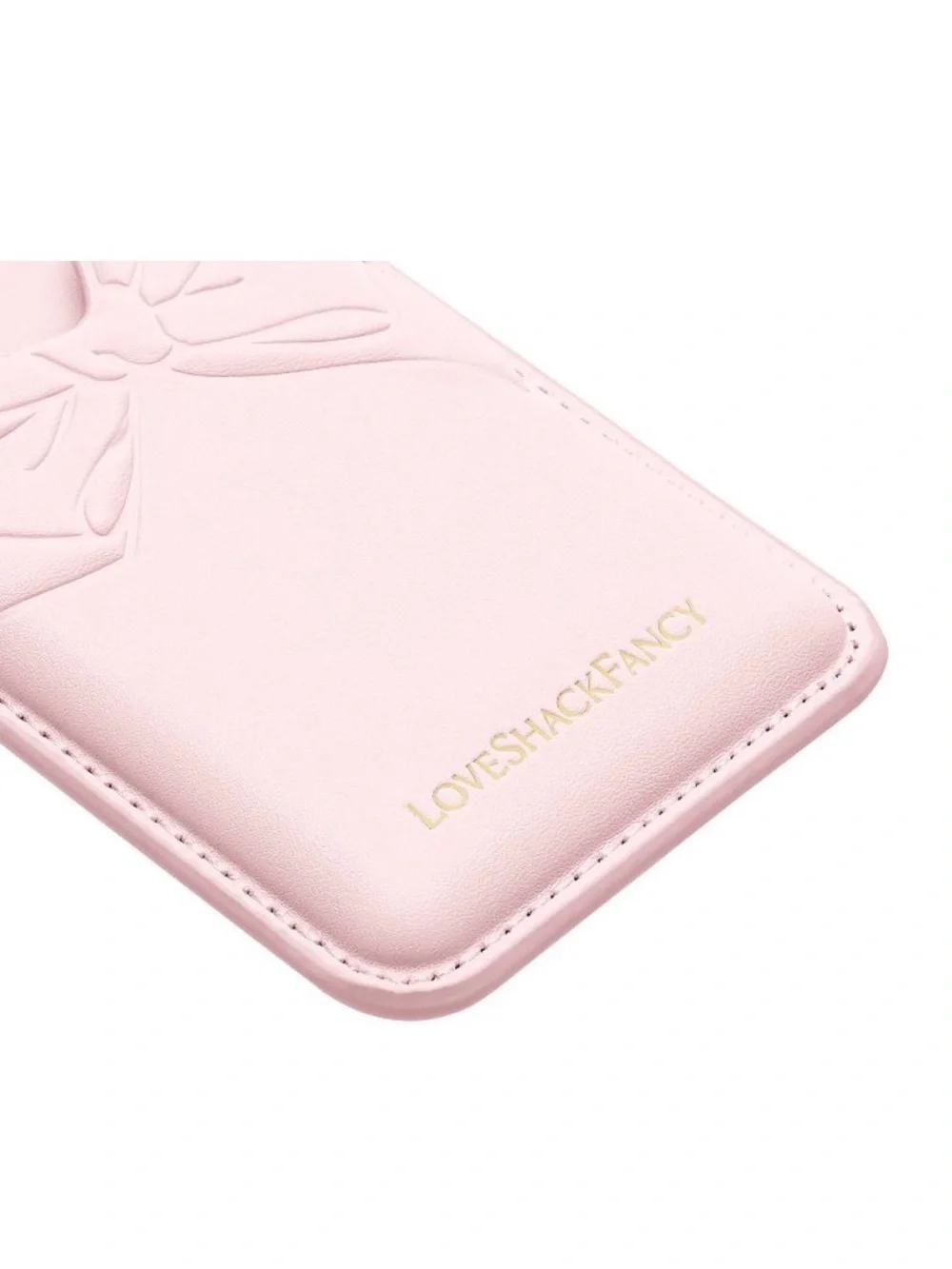 LoveShackFancy x Target Case-mate Pink Floral Card Wallet iPhone Case with Bow